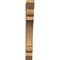 Ekena Millwork Olympic Slat Smooth Bracket, Western Red Cedar, 5 1/2"W x 38"D x 46"H BKT06X38X46OLY06SWR - alternate 3
